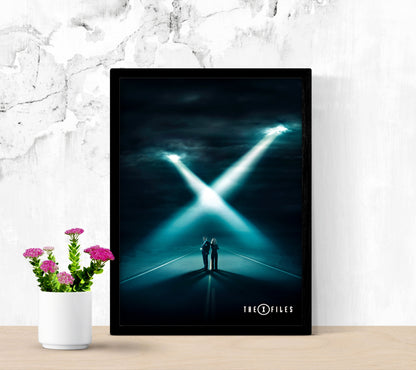 The X Files framed poster