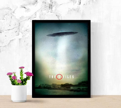 The X Files framed poster