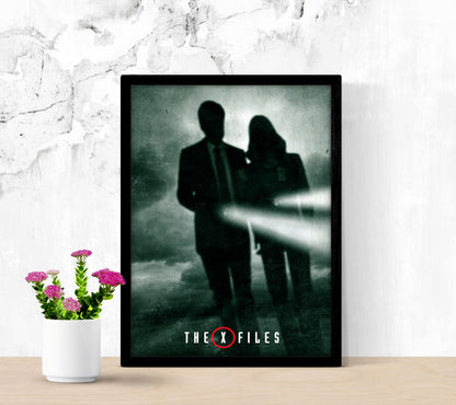 The X Files framed poster