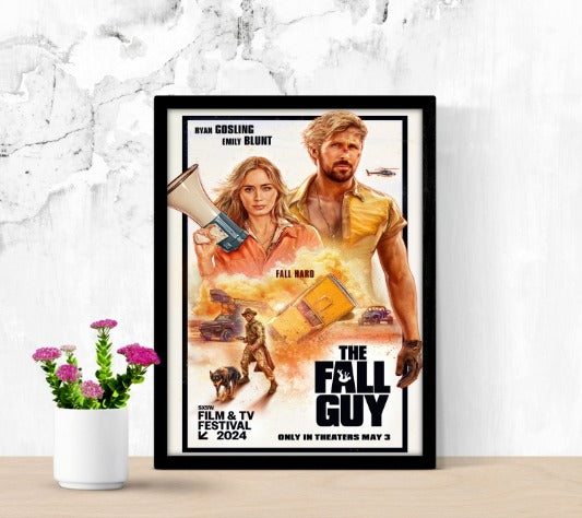 The Fall Guy - framed poster