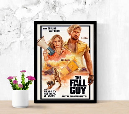 The Fall Guy - framed poster