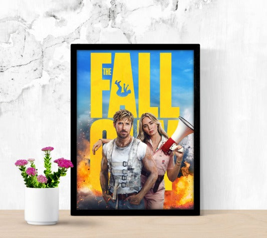 The Fall Guy - framed poster