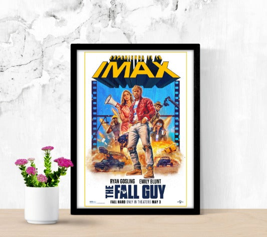 The Fall Guy - framed poster