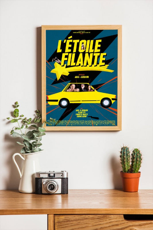 L'étoile filante - framed poster