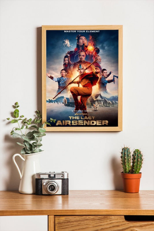 Avatar The Last Airbender - framed poster