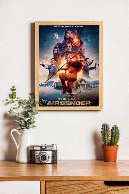 Avatar The Last Airbender - framed poster