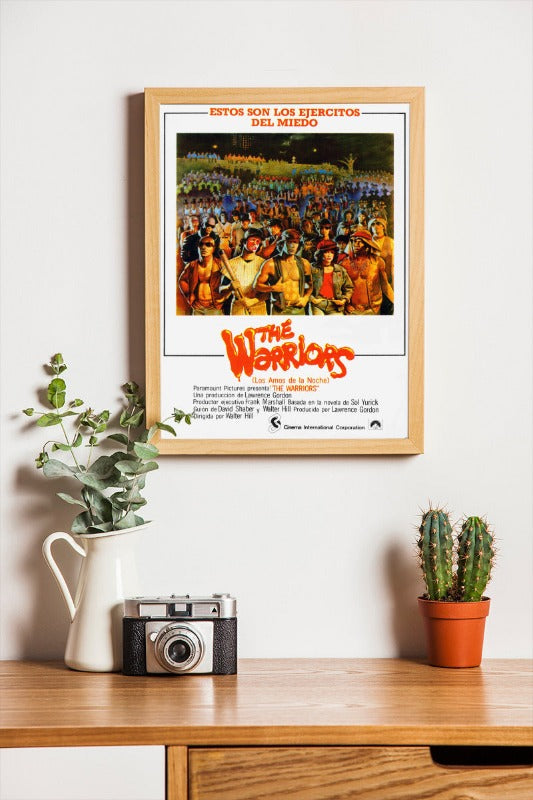 The Warriors - poster framed