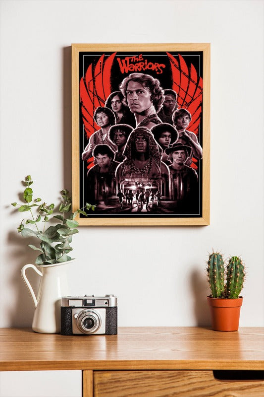 The Warriors - framed poster