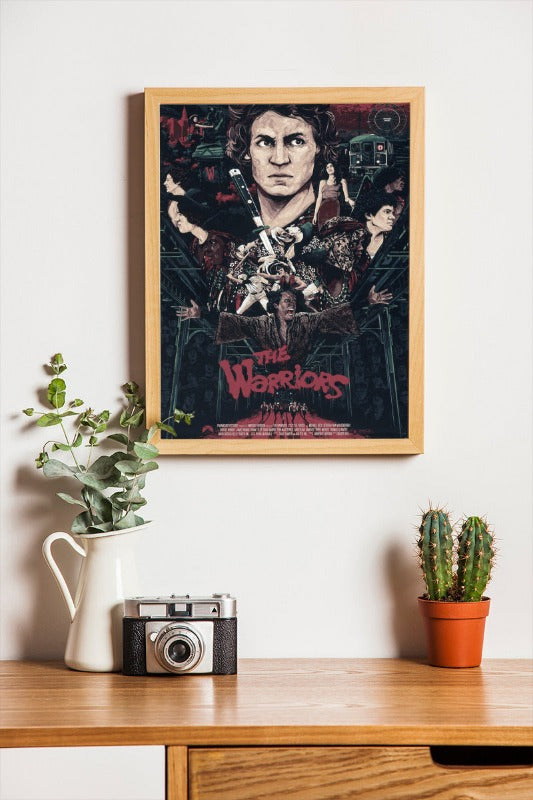 The Warriors - framed poster