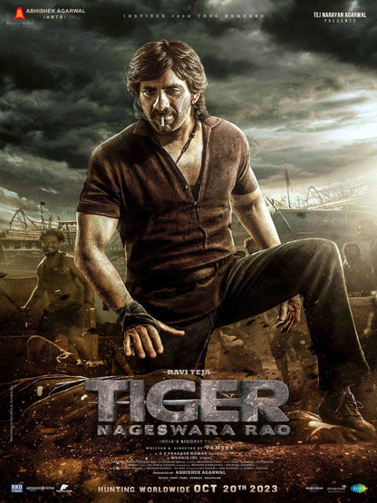 Tiger Nageswara Rao - poster