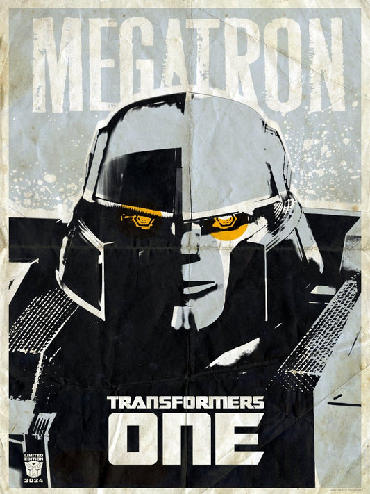 Transformers One paper poster