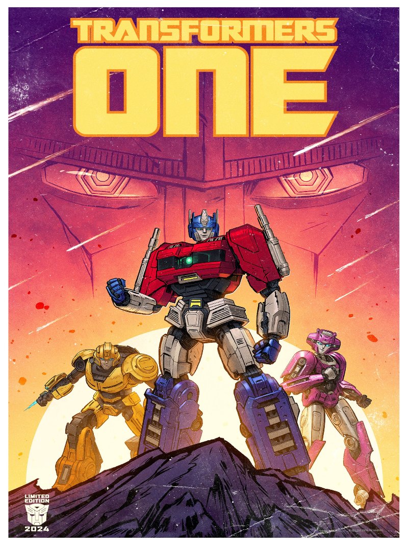 Transformers One paper poster