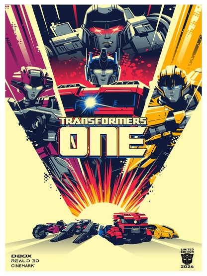 Transformers One paper poster