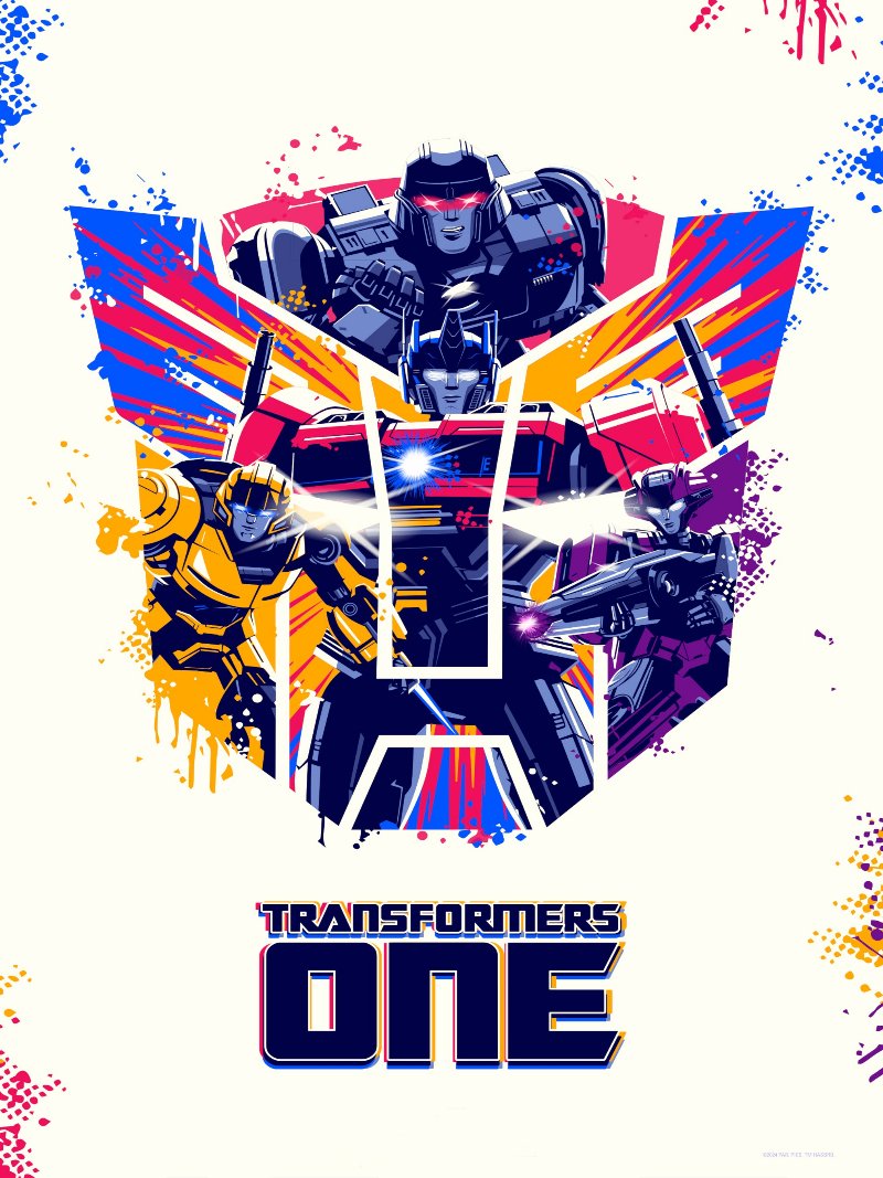 Transformers One paper poster