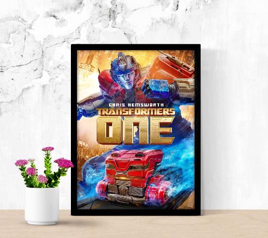 Transformers One framed poster