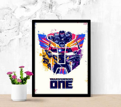 Transformers One framed poster