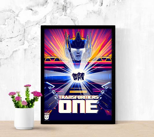 Transformers One framed poster