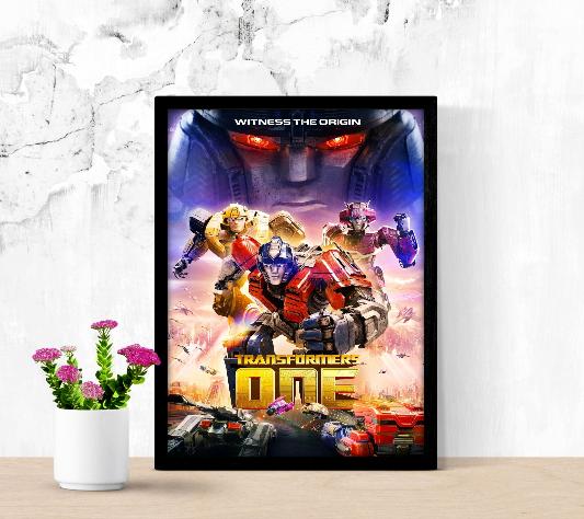 Transformers One framed poster