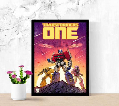 Transformers One framed poster