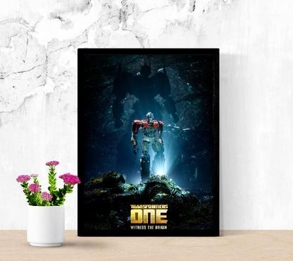 Transformers One framed poster