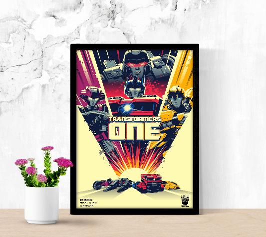 Transformers One framed poster