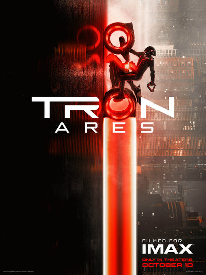 Tron Ares paper poster