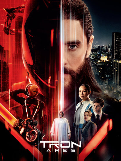 Tron Ares paper poster