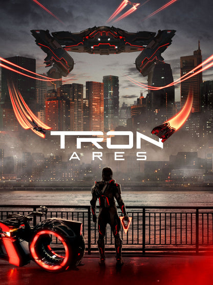 Tron Ares paper poster