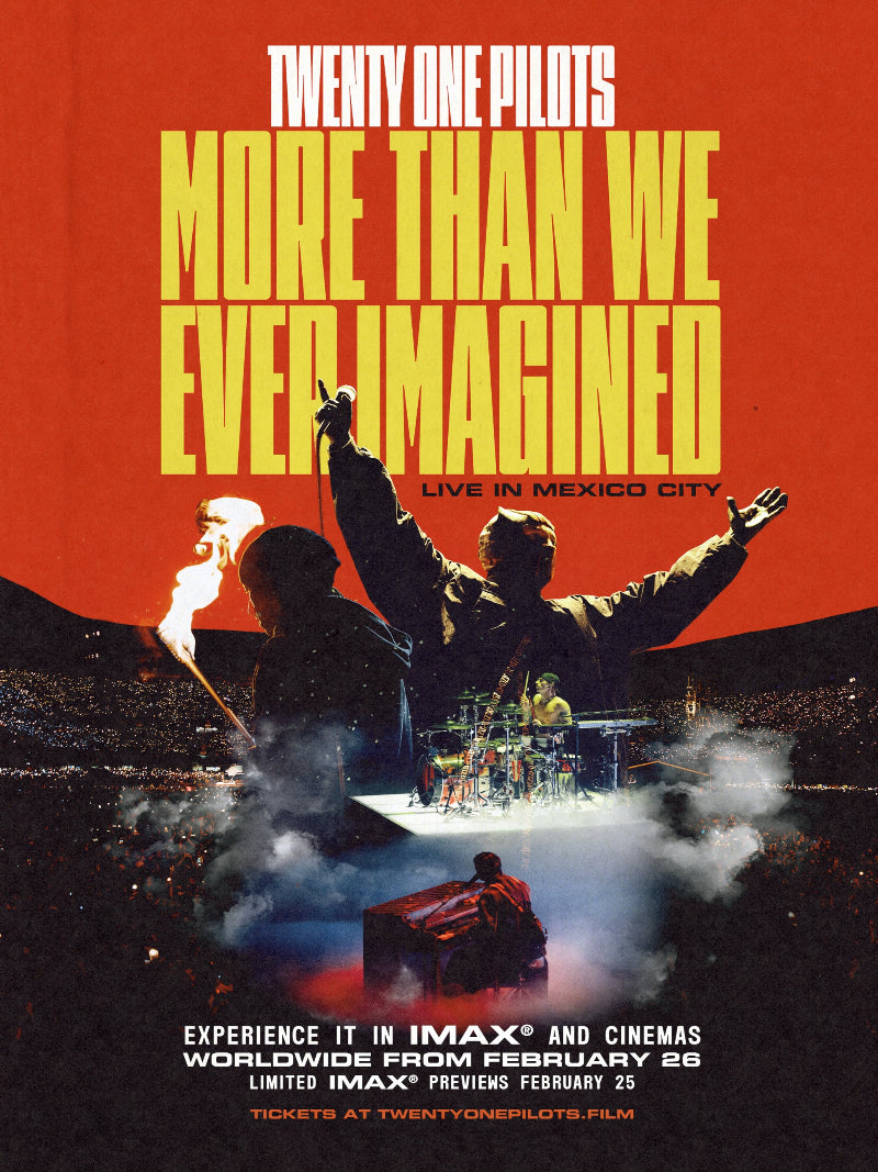 Twenty One Pilots More Than We Ever Imagined paper poster