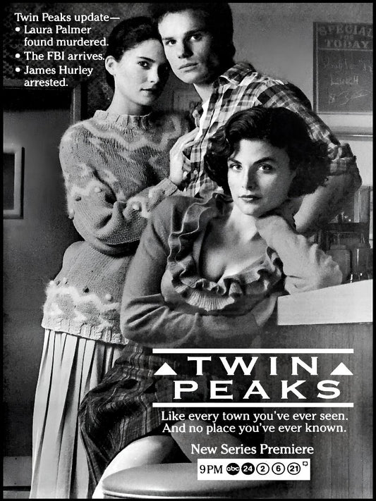 Twin Peaks paper poster