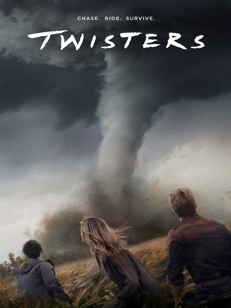 Twisters paper poster