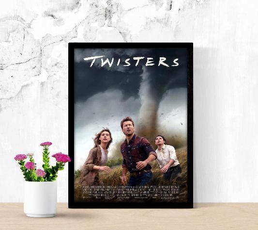 Twisters framed poster