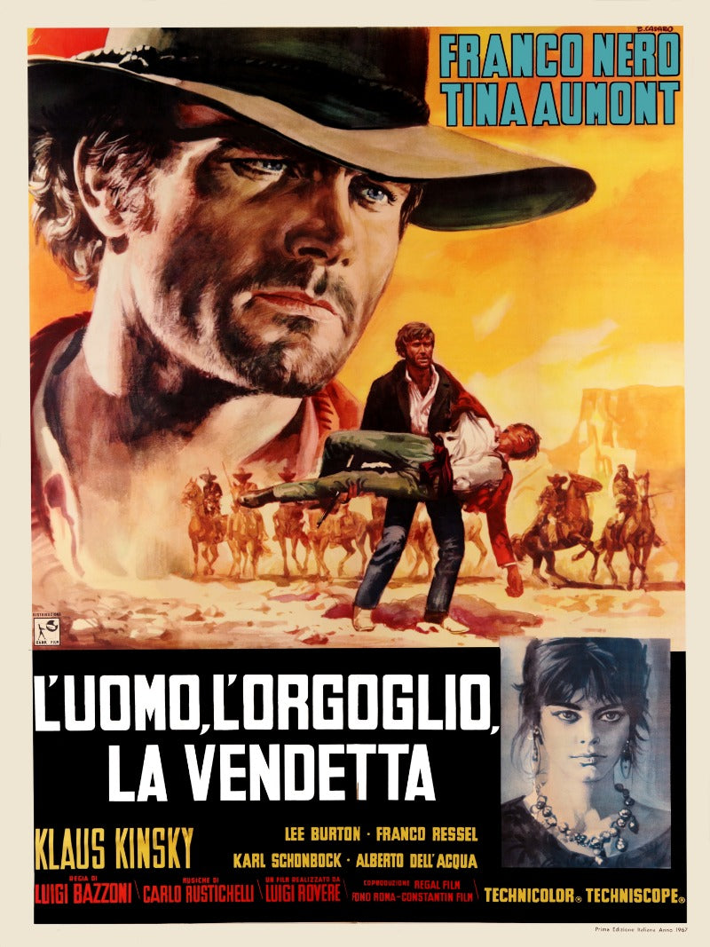 L'uomo L'orgoglio La vendetta - paper poster – postercinema