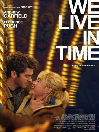 We Live In Time paper poster