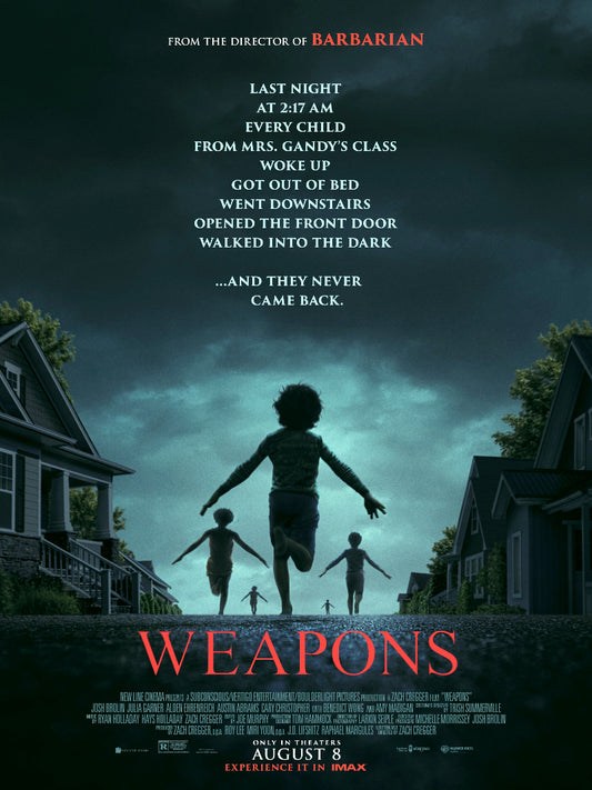 Weapons paper poster