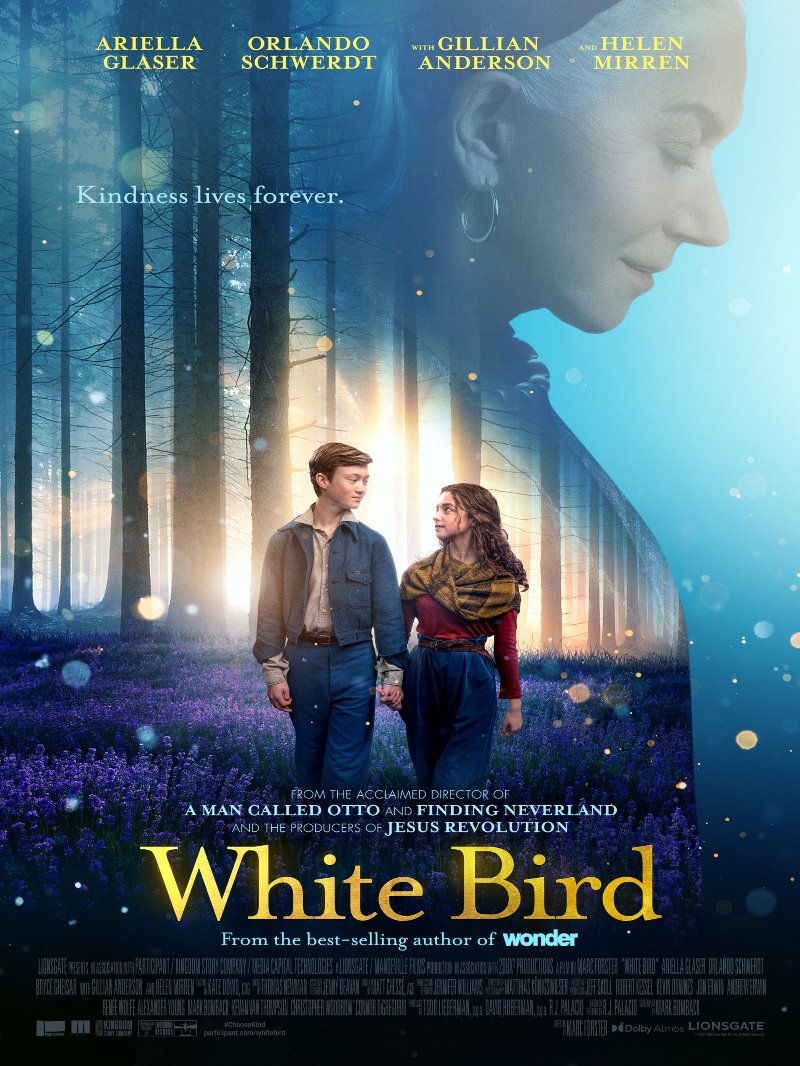 White Bird paper poster