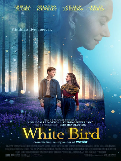 White Bird paper poster