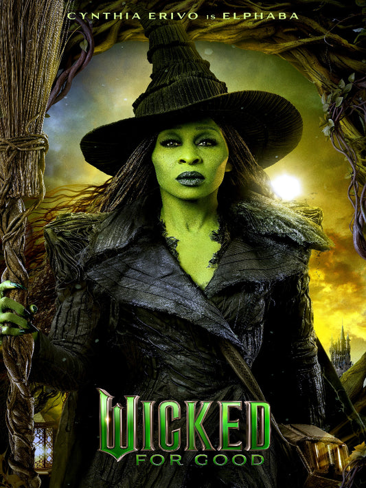 Wicked For Good paper poster