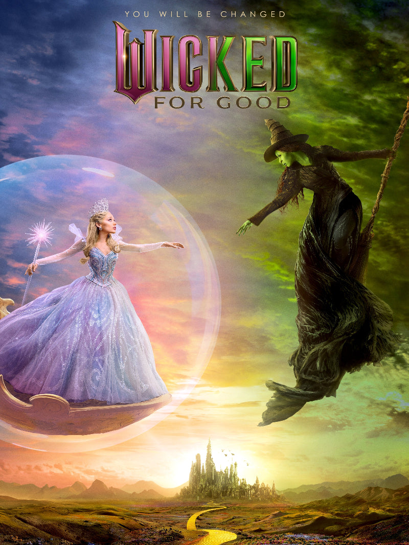 Wicked For Good paper poster