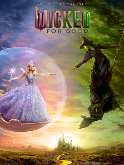 Wicked For Good paper poster