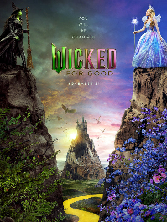 Wicked For Good paper poster