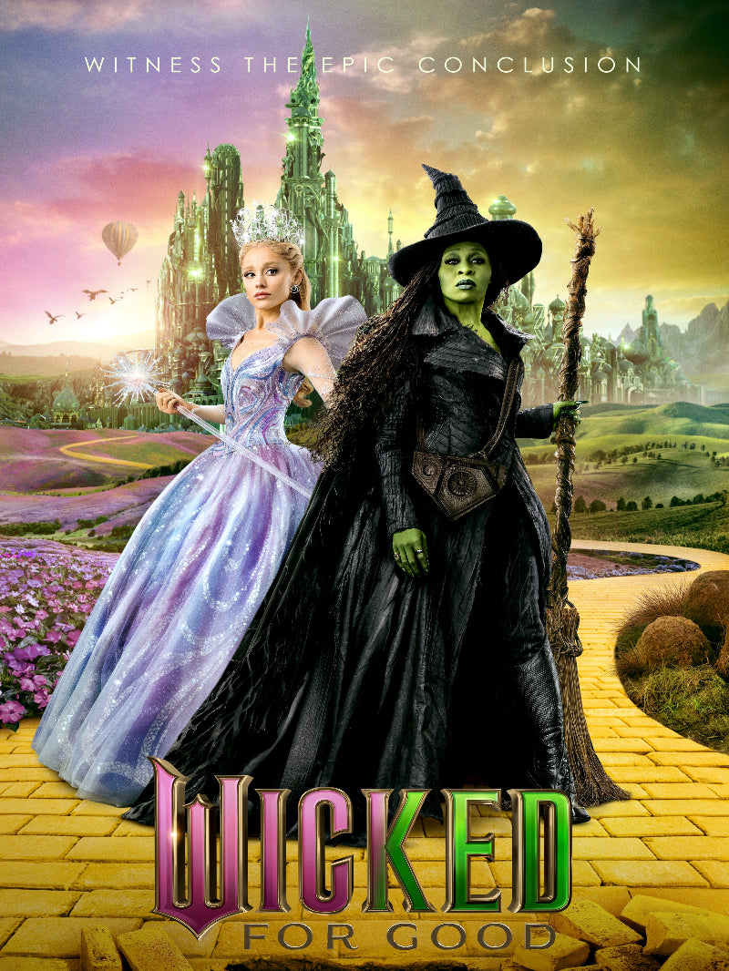 Wicked For Good paper poster