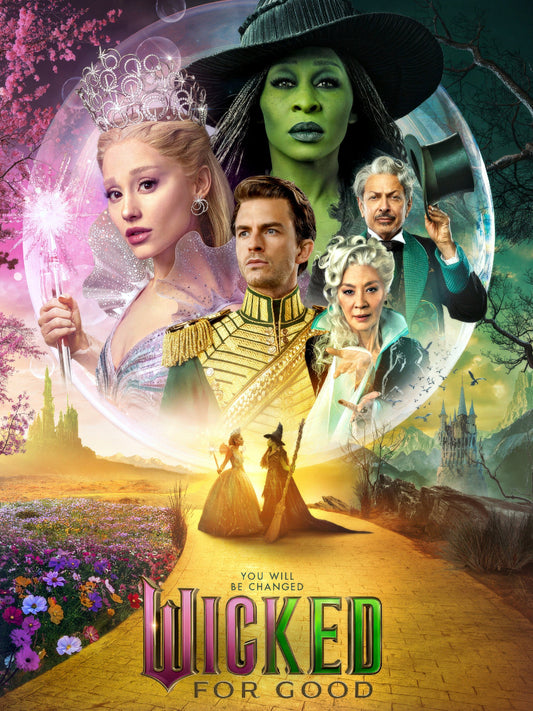 Wicked For Good paper poster