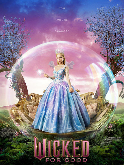 Wicked For Good paper poster