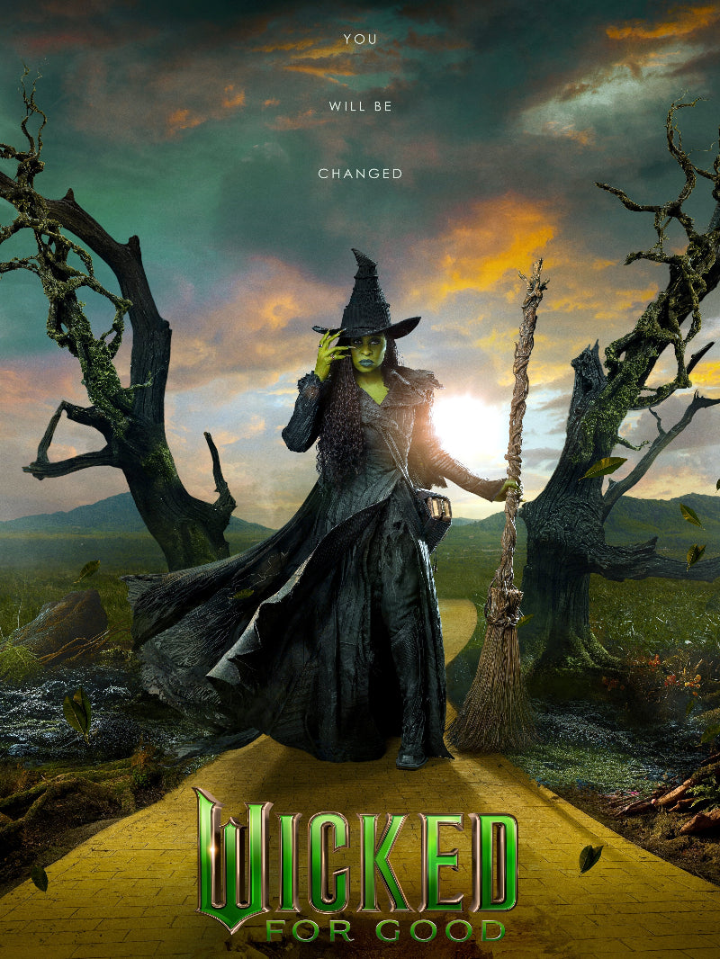 Wicked For Good paper poster