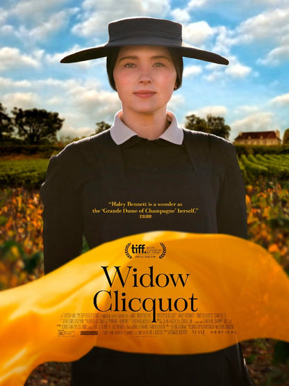 Widow Clicquot paper poster