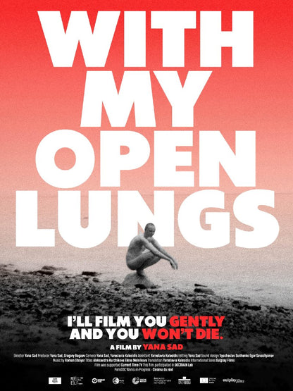 With My Open Lungs paper poster