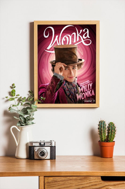 Wonka - framed poster