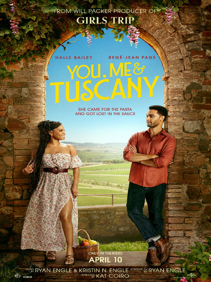 You Me And Tuscany paper poster