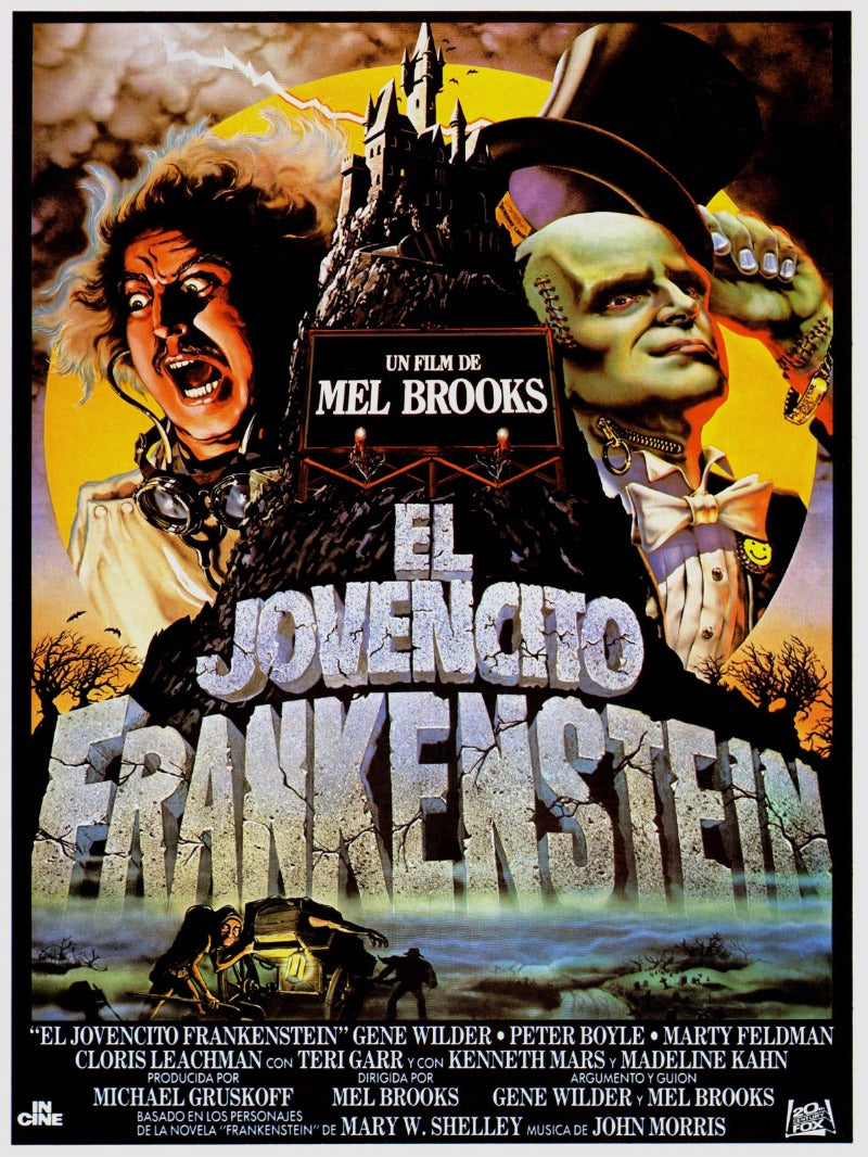 El Jovencito Frankenstein (Young Frankenstein) - poster